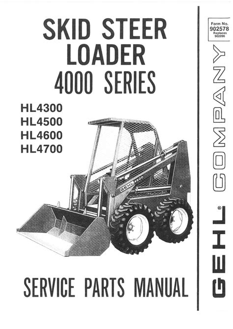 gehl 4500 skid steer engine|gehl hl4400 skid steer specifications.